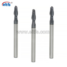 2flute Taper Ball Nose Tungsten Carbide End Mills for Steel CNC Cutting Tools